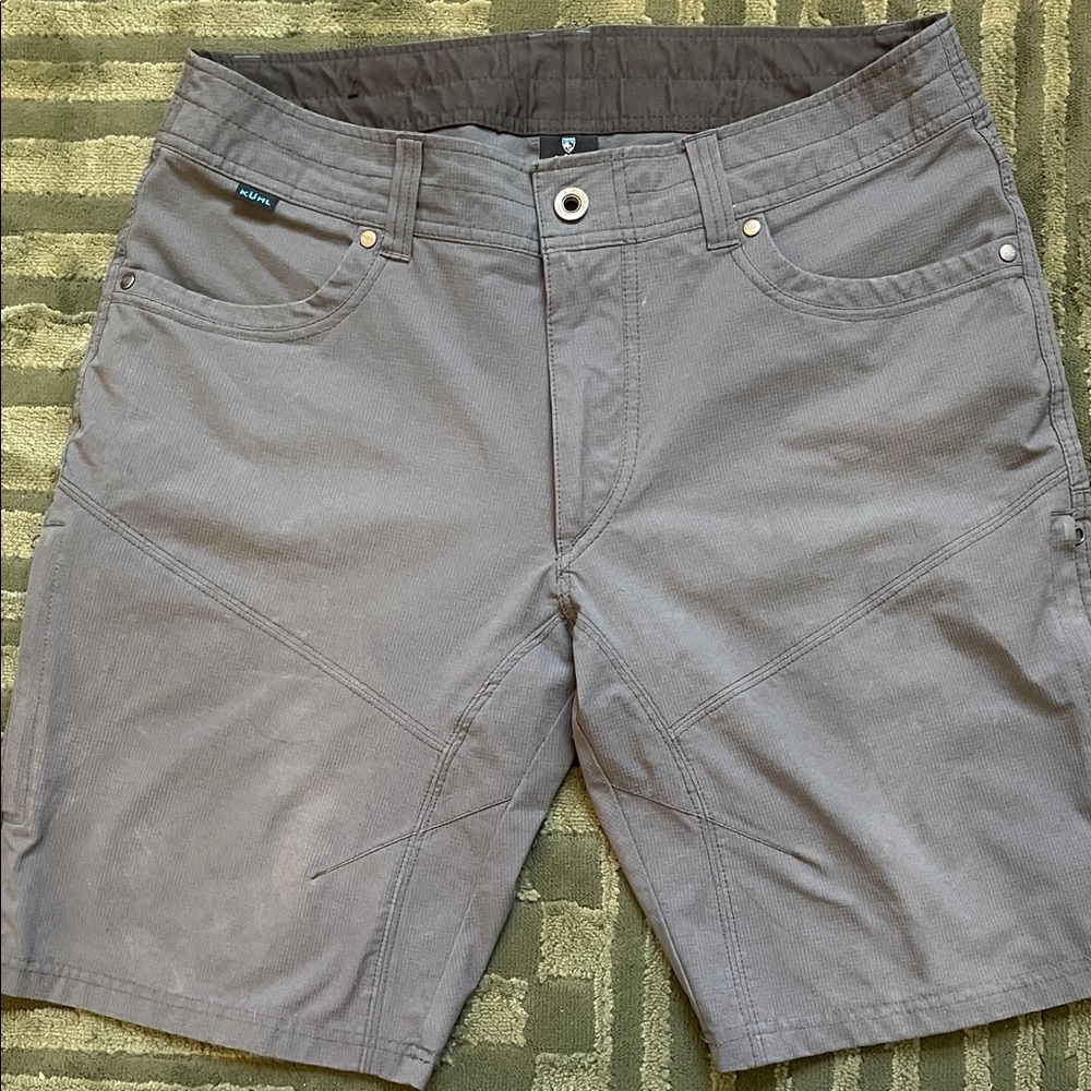 KUHL men’s Cargo Shorts in Slate Gray